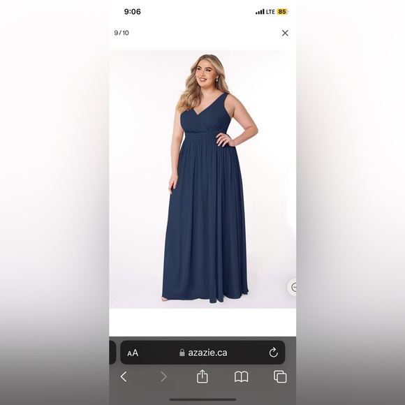 AZAZIE KORA
A-Line Convertible Chiffon Floor-Length Dress Pine - Picture 2 of 10